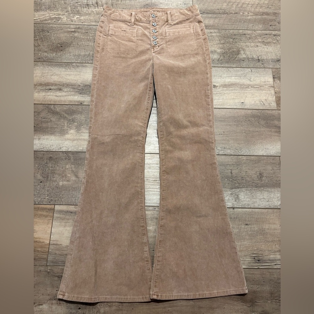 American Eagle Outfitters Corduroy Pants in Light Brown